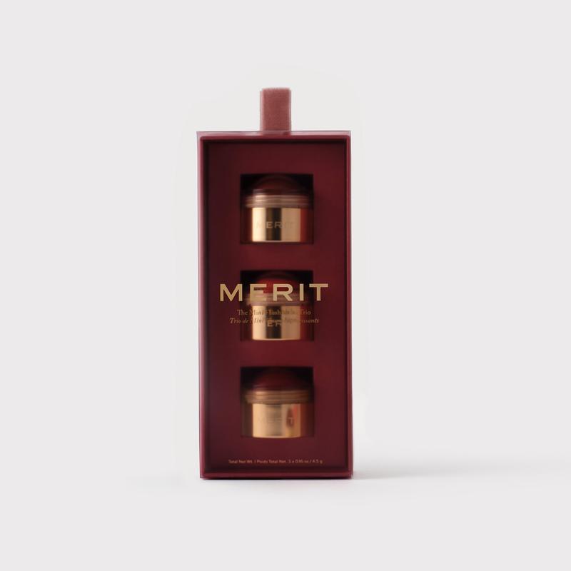 MERIT | The Mini Flush Balm Trio